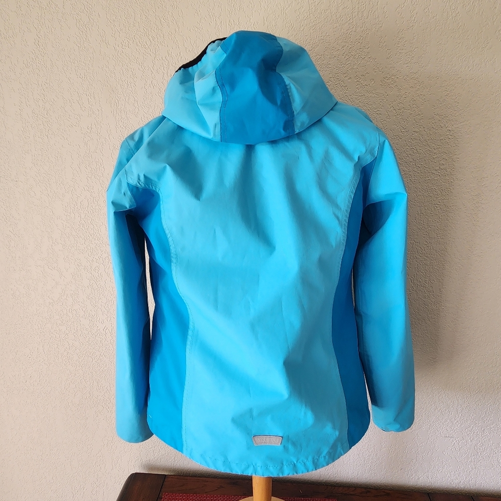 Killtec Girls Hooded Wind Rain Jacket Breathable Size 16 - Picture 9 of 16